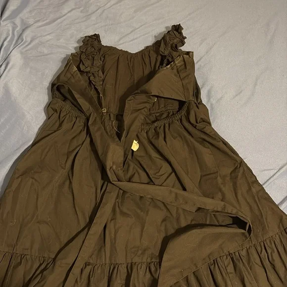 Abercrombie full length black sundress - Picture 2 of 2